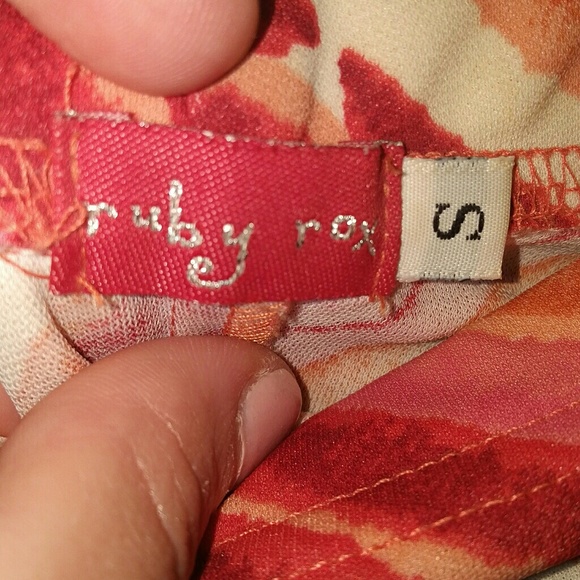 COPY - Ruby Rox small tube top straples dress has stretch - Picture 3 of 8